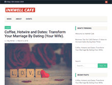 Tablet Screenshot of inkwellcafe.com